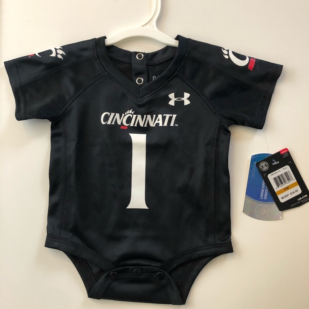 Cincinnati Bearcats Infant Football Jersey 0-3